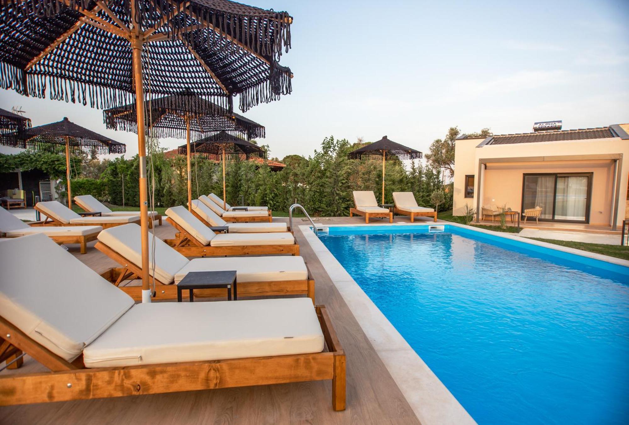 Terra Holiday Homes-Marigold Asprovalta Bagian luar foto